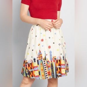 Modcloth It’s a Small World Skirt Size 1X